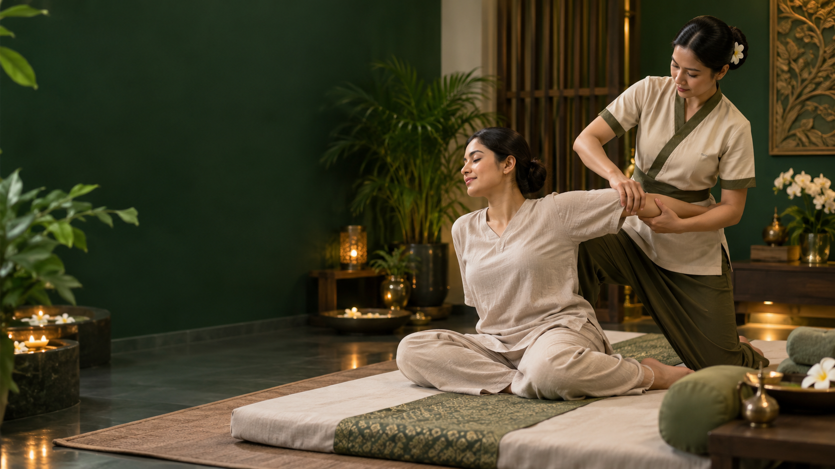 Professional Thai massage therapy